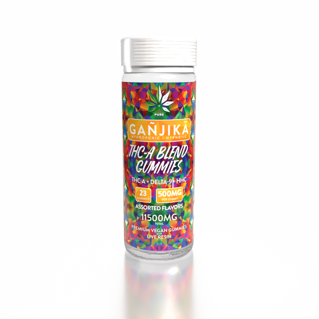 GANJIKA GUMMIES THC-A 500MG 8.5G 23CT/PK 