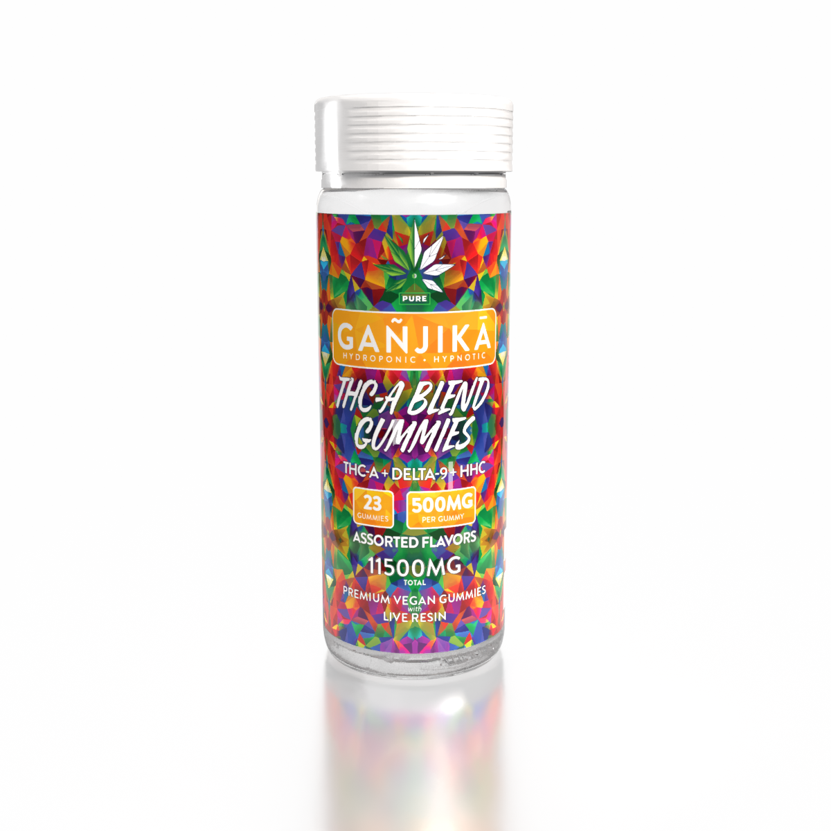 GANJIKA GUMMIES THC-A 500MG 8.5G 23CT/PK 