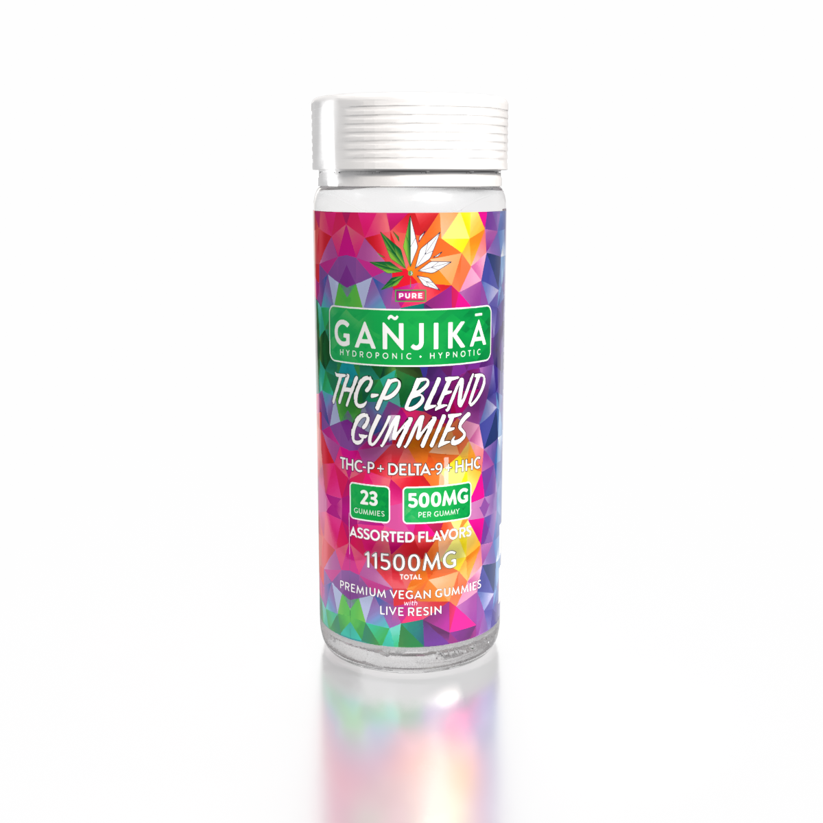 GANJIKA GUMMIES THC-P 500MG 8.5G 23CT/PK 