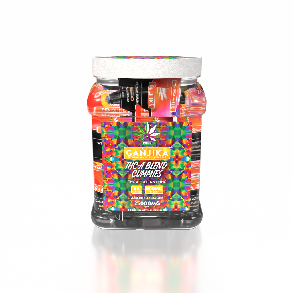 GANJIKA GUMMIES THC-A 500MG 8.5G 1CT/50PK 