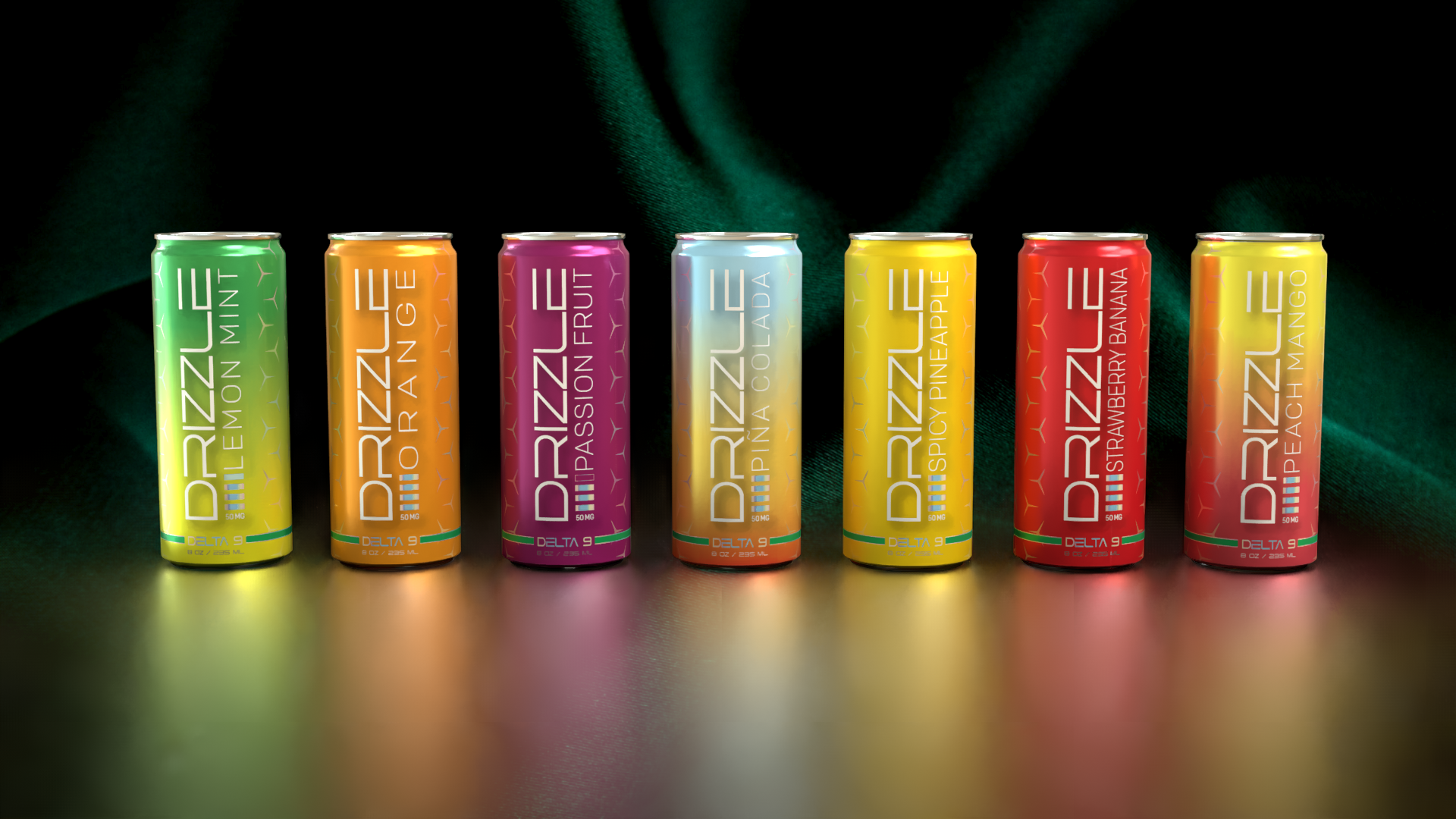 DRIZZLE D9 50MG 8OZ 1CT/24PK 