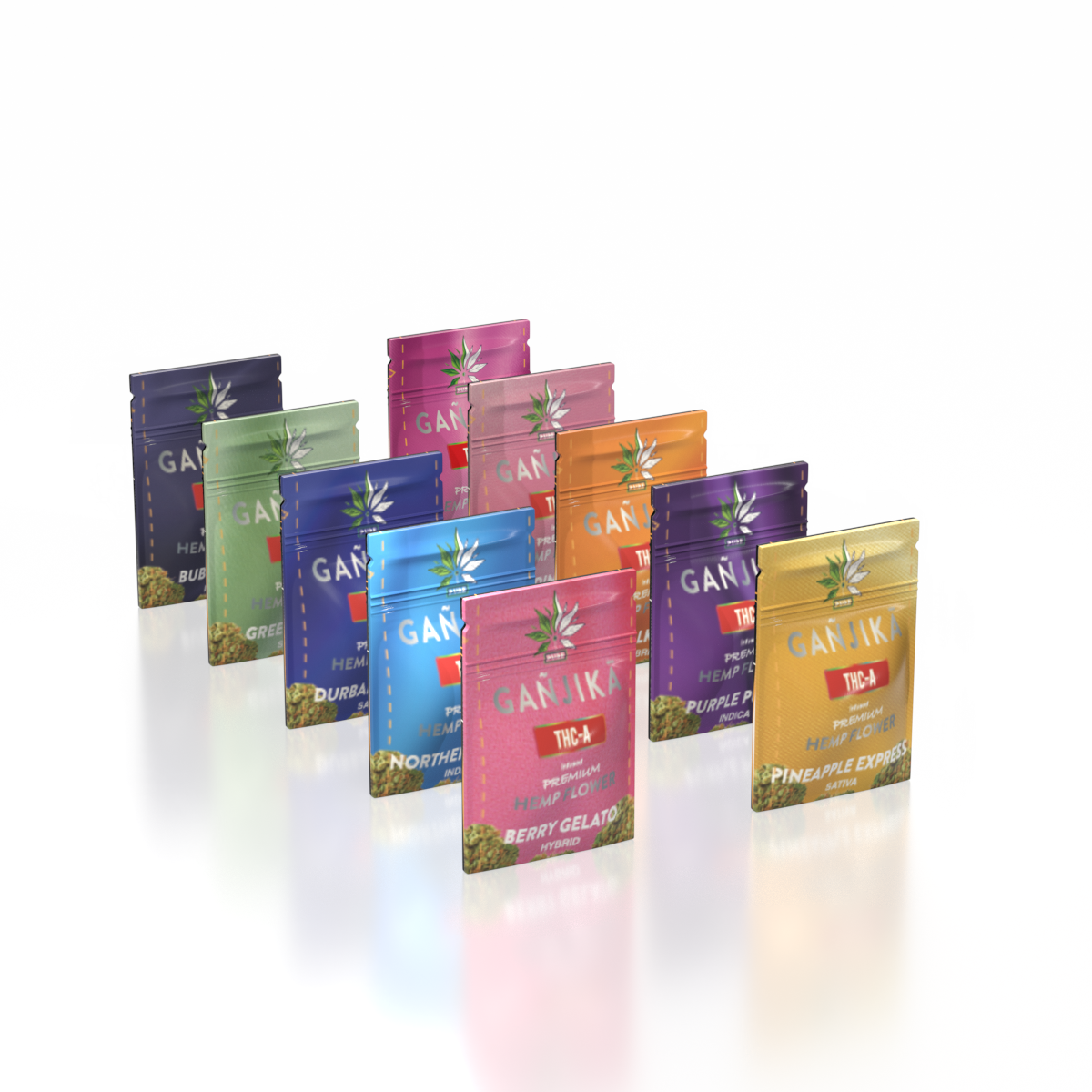 GANJIKA FLOWER THC-A 1G 1CT/25PK 