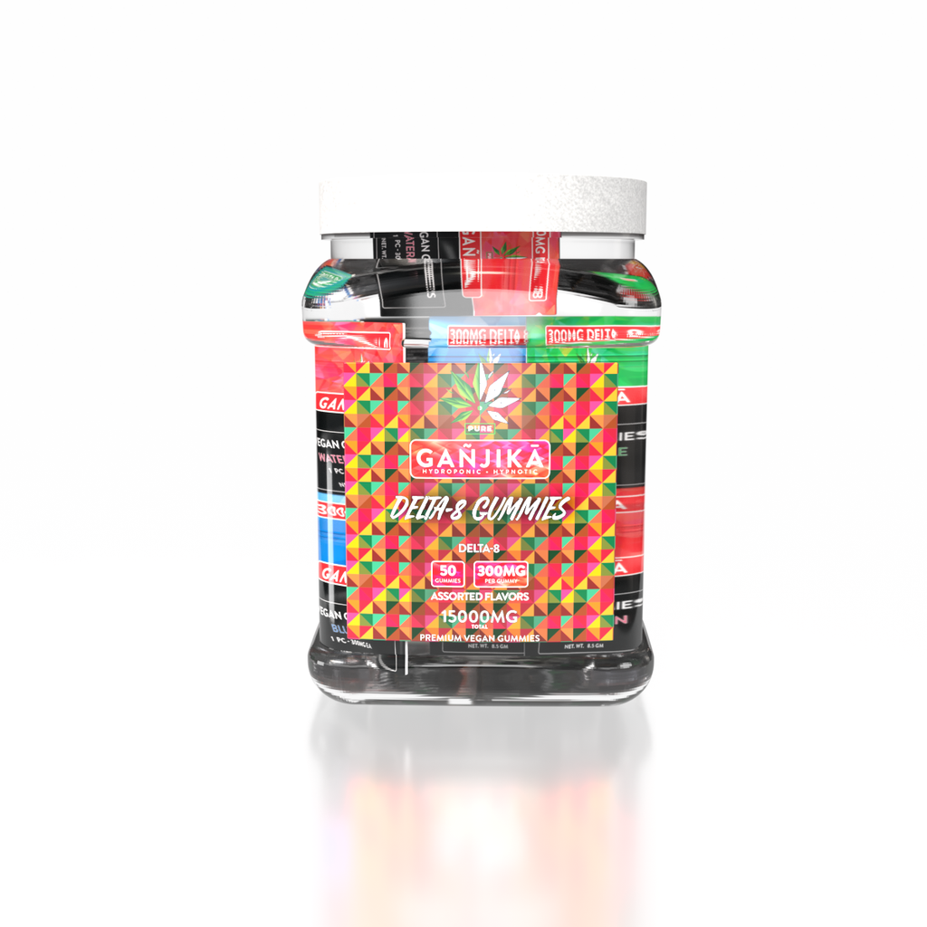 GANJIKA GUMMIES D8 300MG 8.5G 1CT/50PK 