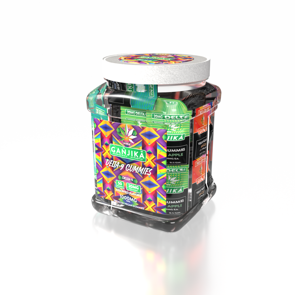 GANJIKA GUMMIES D9 20MG 8.5G 1CT/50PK 