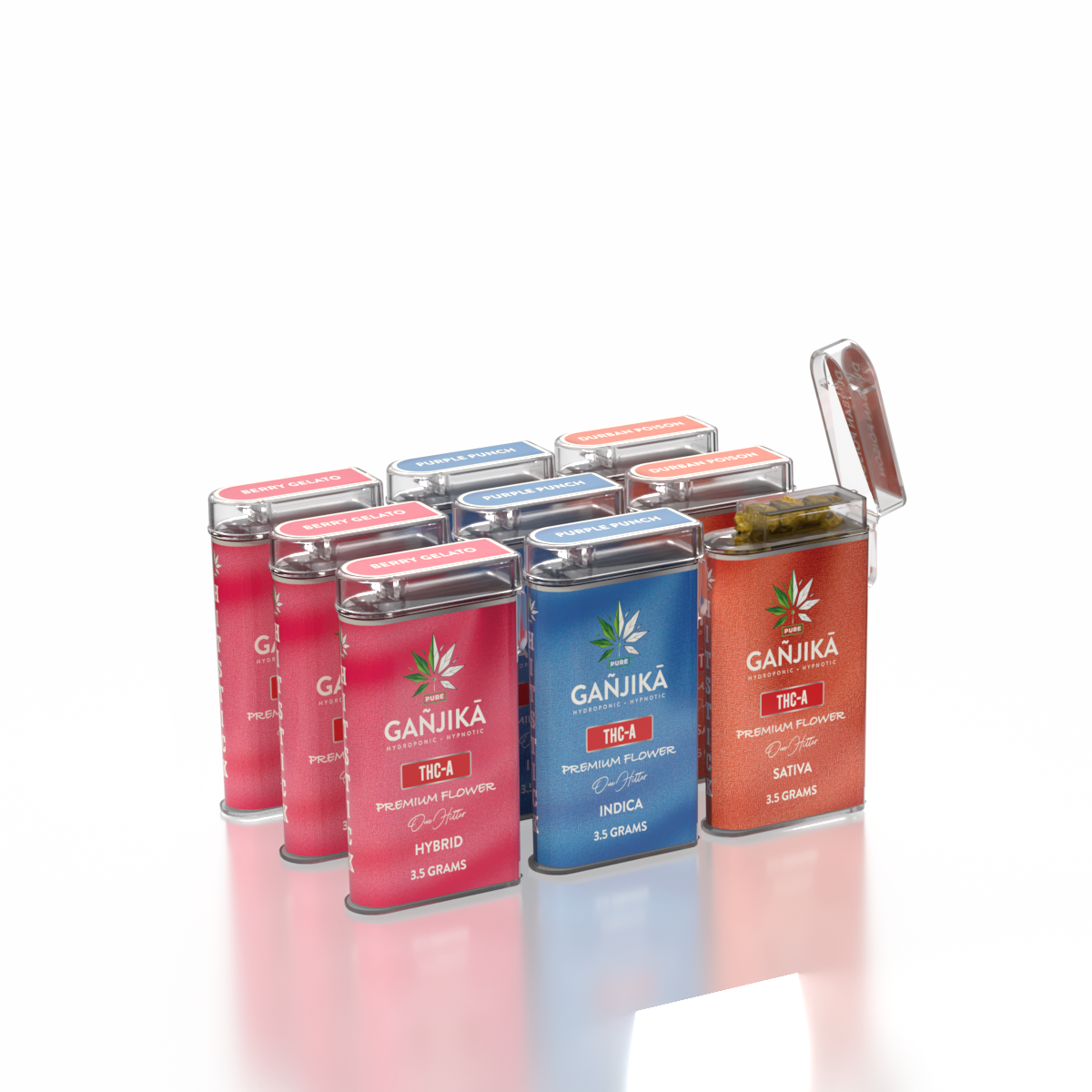 GANJIKA FLOWER THC-A 3.5G 1CT/10PK 