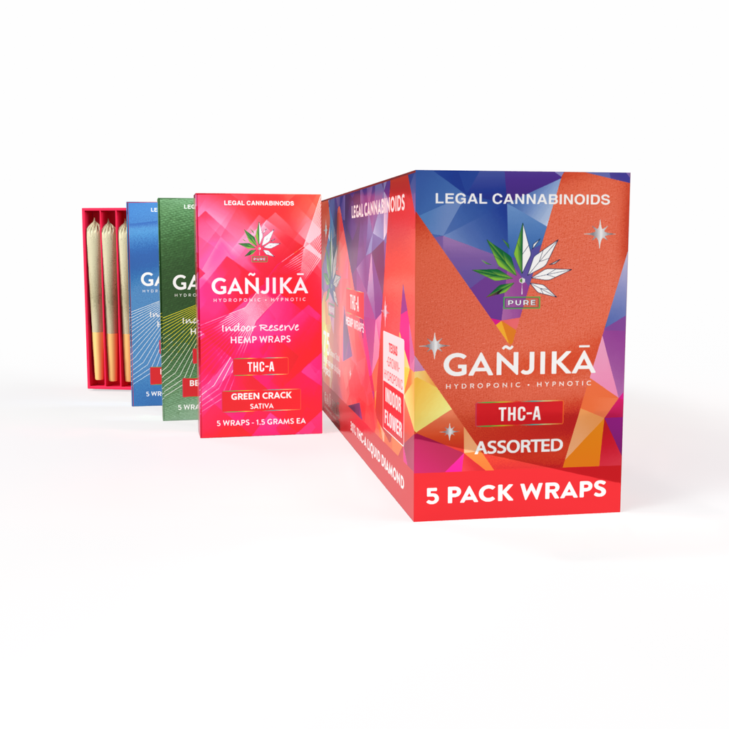 GANJIKA PRE-ROLLS THC-A 1.5G 5CT/10PK 