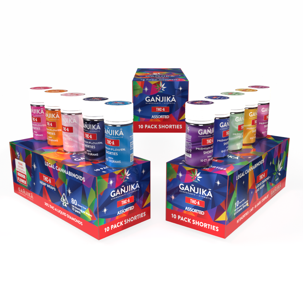 GANJIKA PRE-ROLLS THC-A 1G 10CT/10PK 