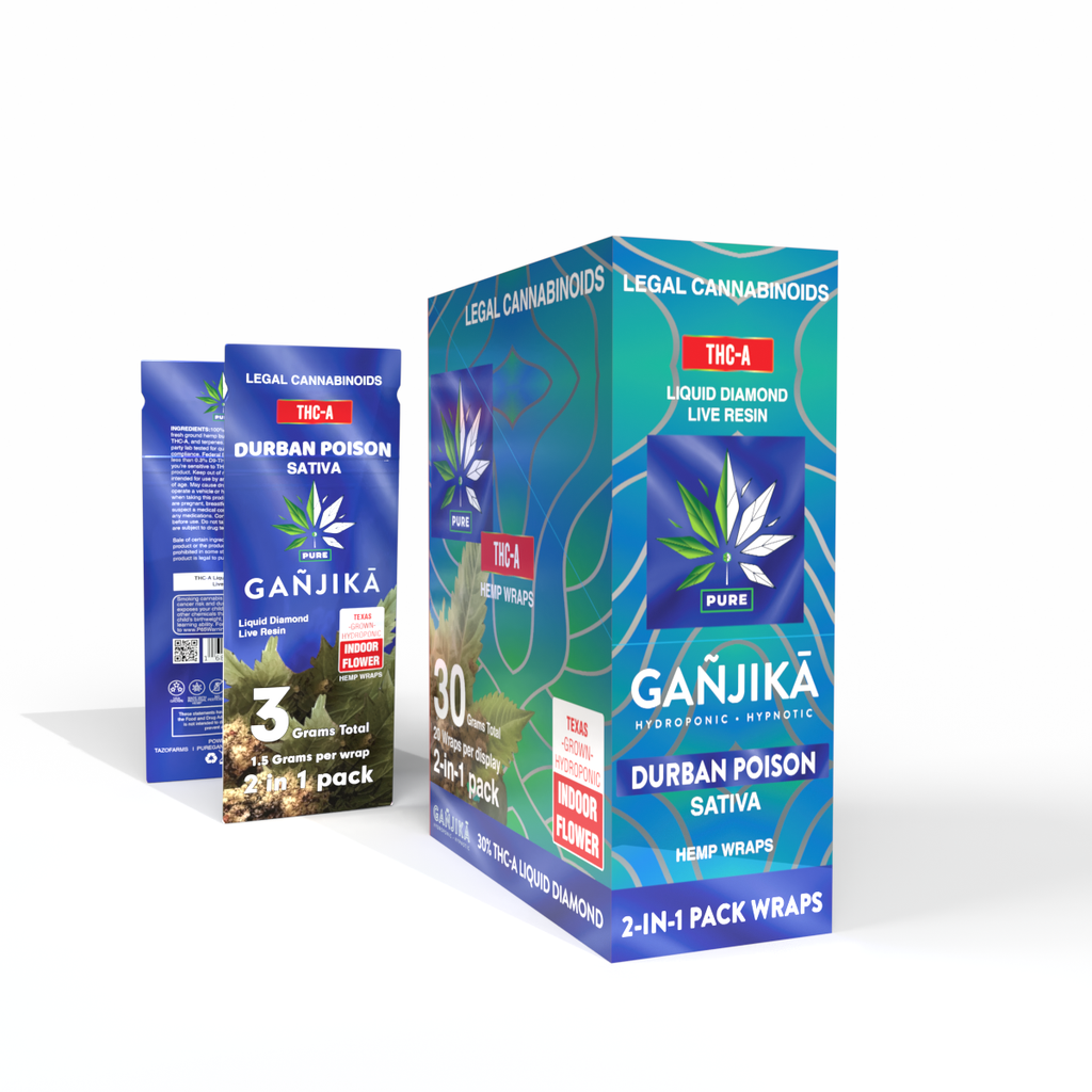 GANJIKA PRE-ROLLS THC-A 1.5G 2CT/10PK 