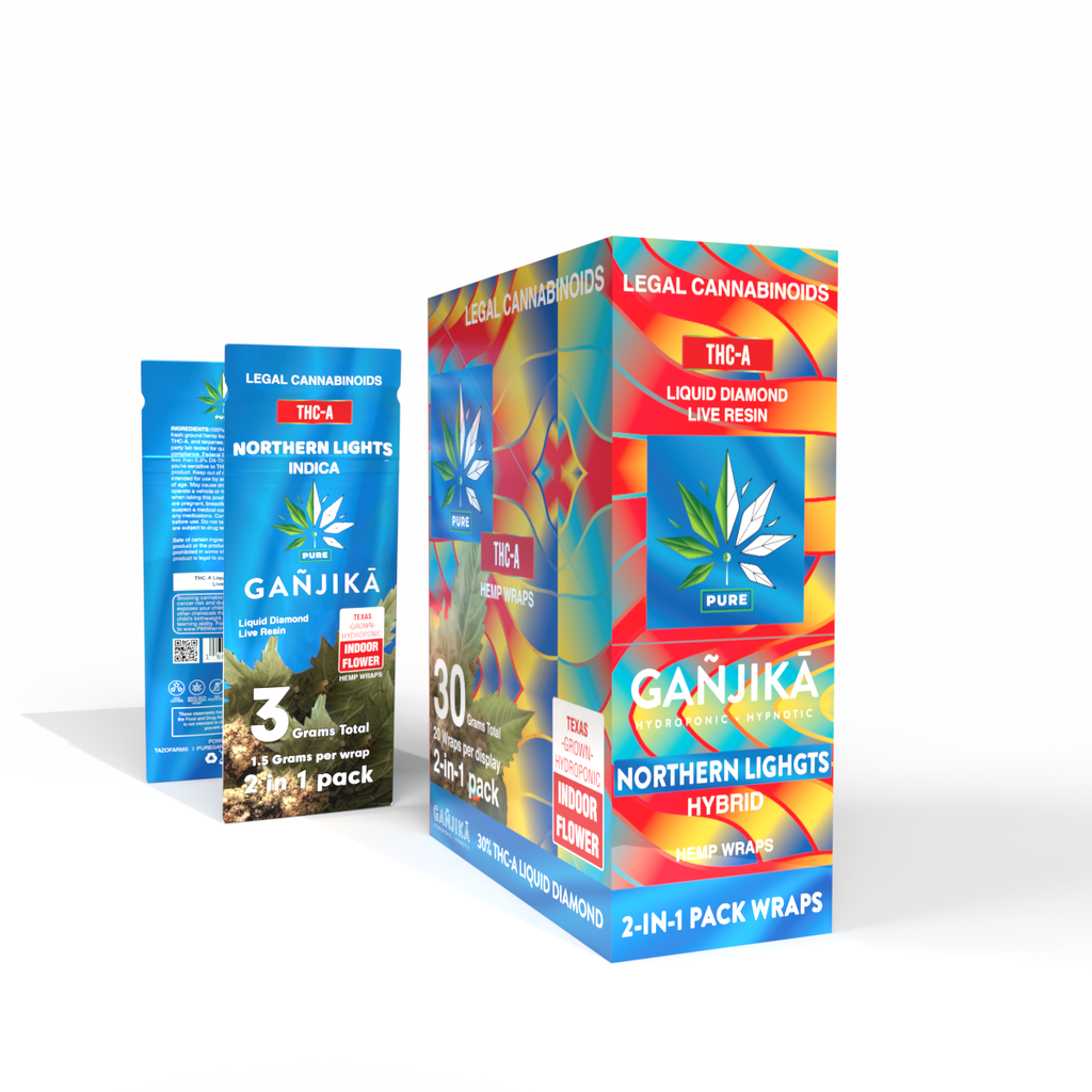 GANJIKA PRE-ROLLS THC-A 1.5G 2CT/10PK 