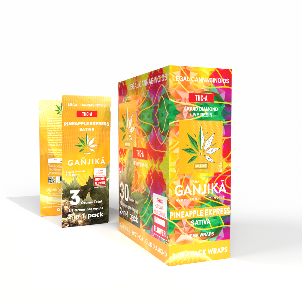 GANJIKA PRE-ROLLS THC-A 1.5G 2CT/10PK 