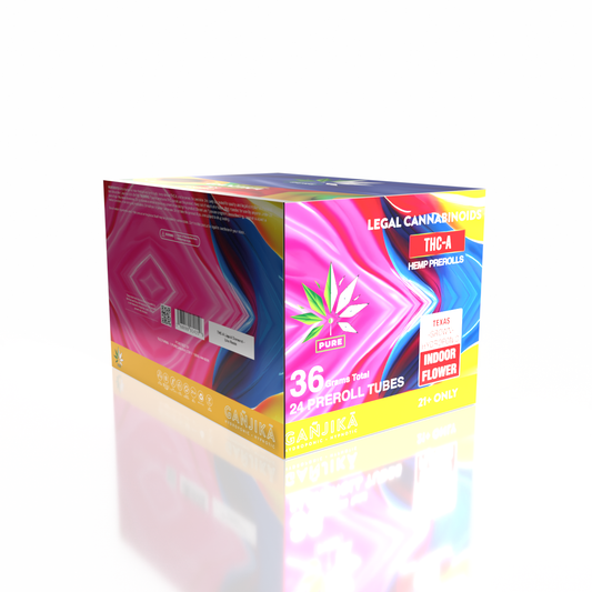 GANJIKA PRE-ROLLS THC-A 1.5G 1CT/24PK "24 Pack Tube PREROLLS"