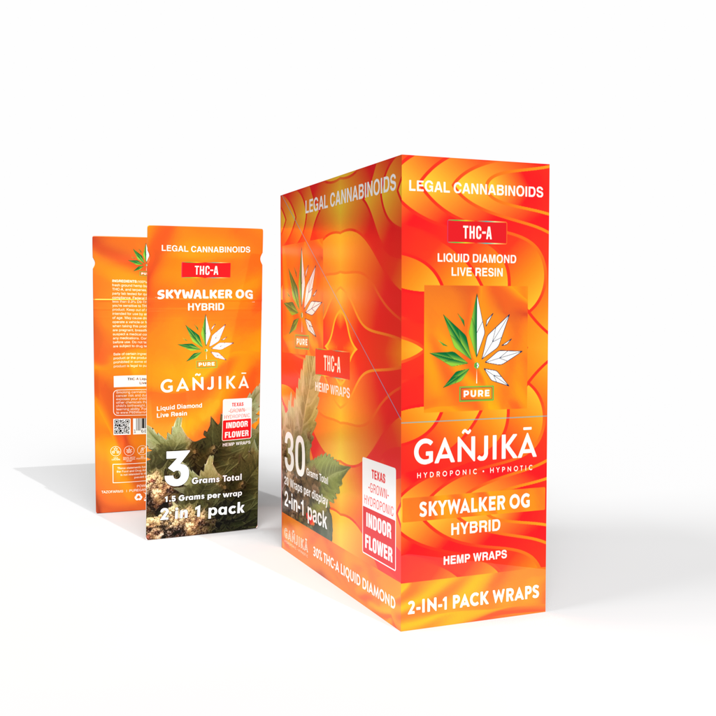 GANJIKA PRE-ROLLS THC-A 1.5G 2CT/10PK 