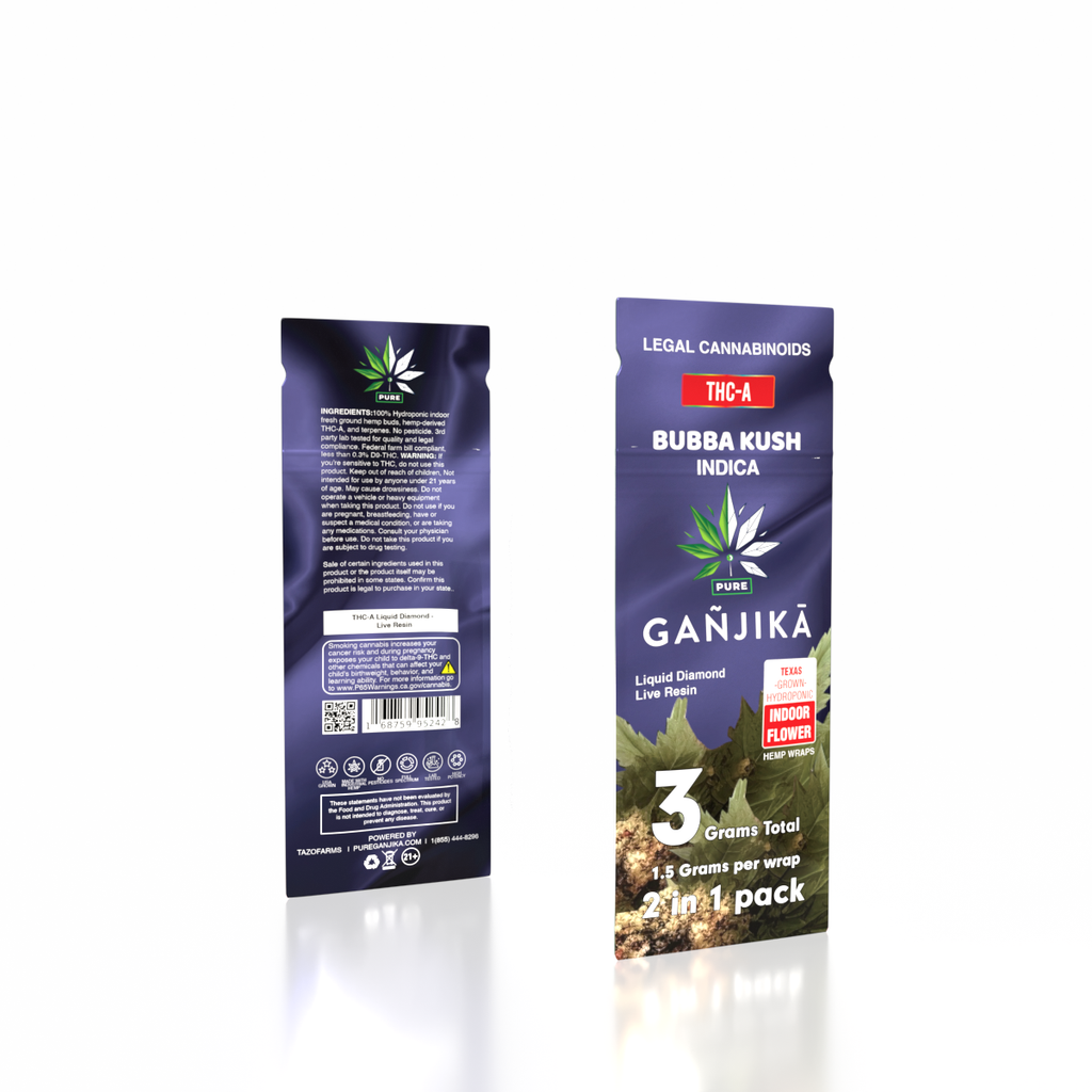 GANJIKA PRE-ROLLS THC-A 1.5G 50CT/PK 