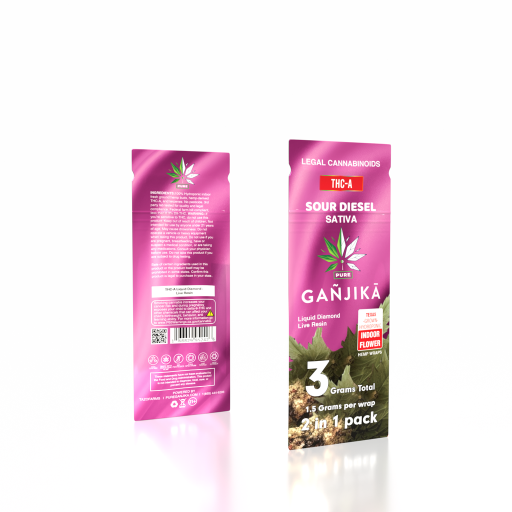 GANJIKA PRE-ROLLS THC-A 1.5G 50CT/PK 